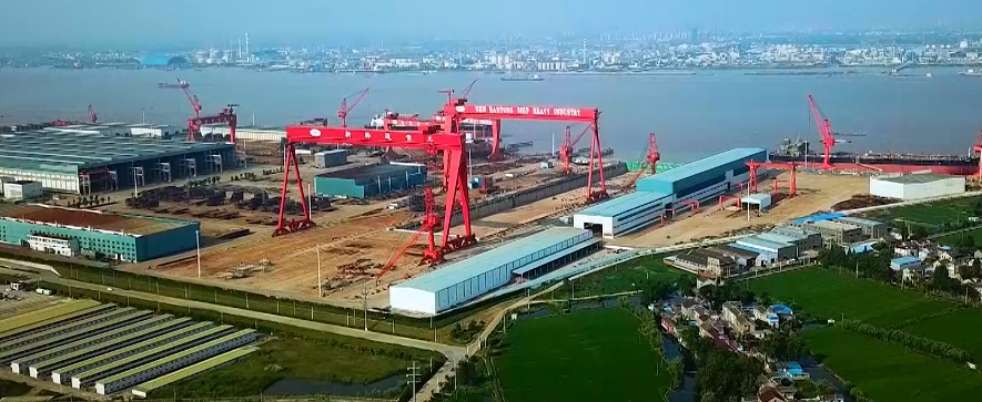 江苏新韩通船舶重工有限公司起重机安装工程